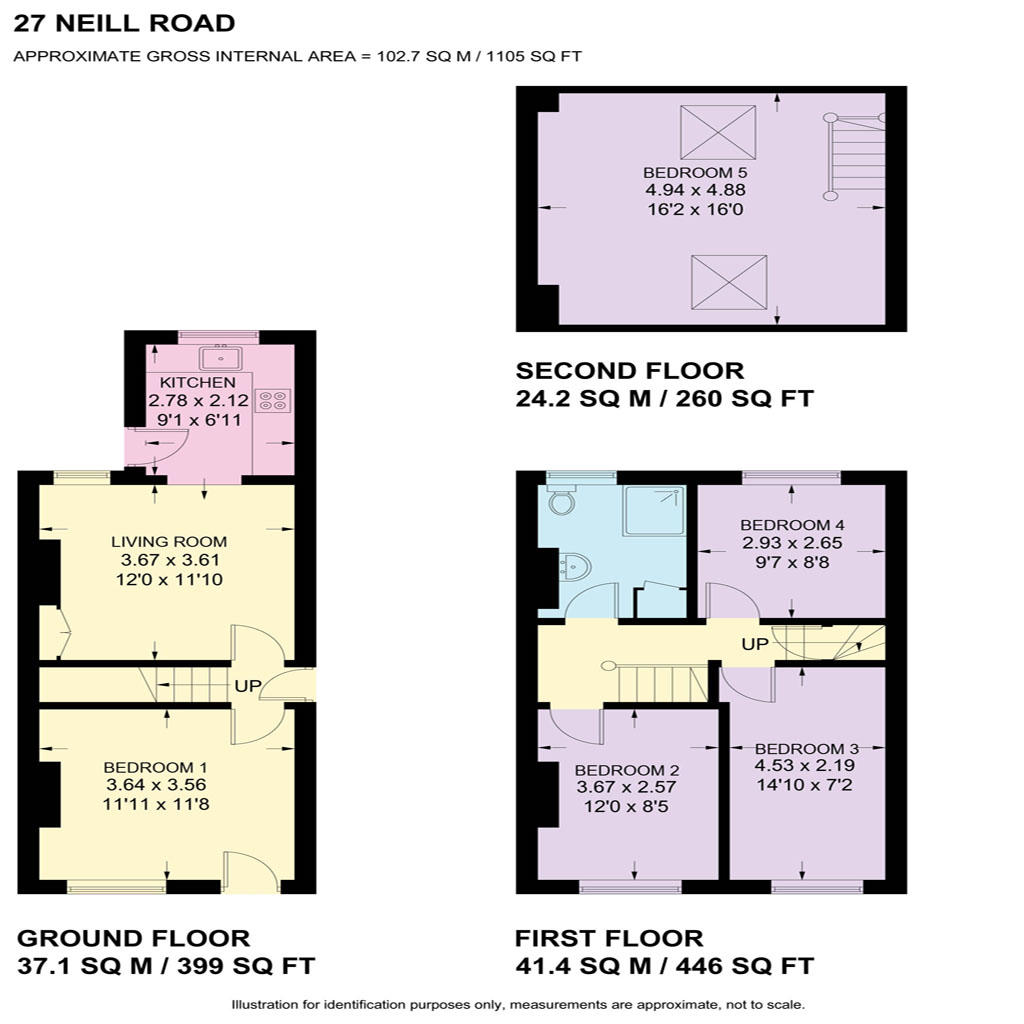 27 Neill Road floor plans