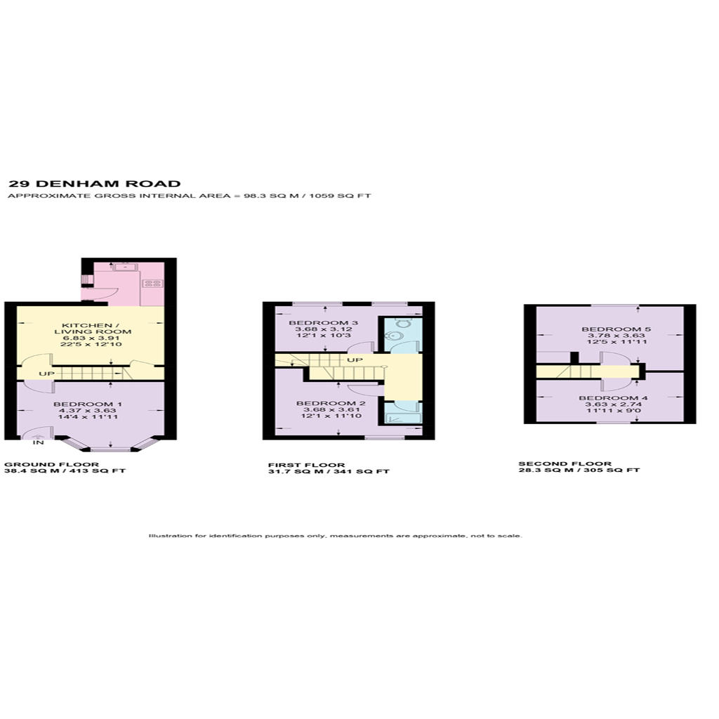 29 Denham Road floor plans